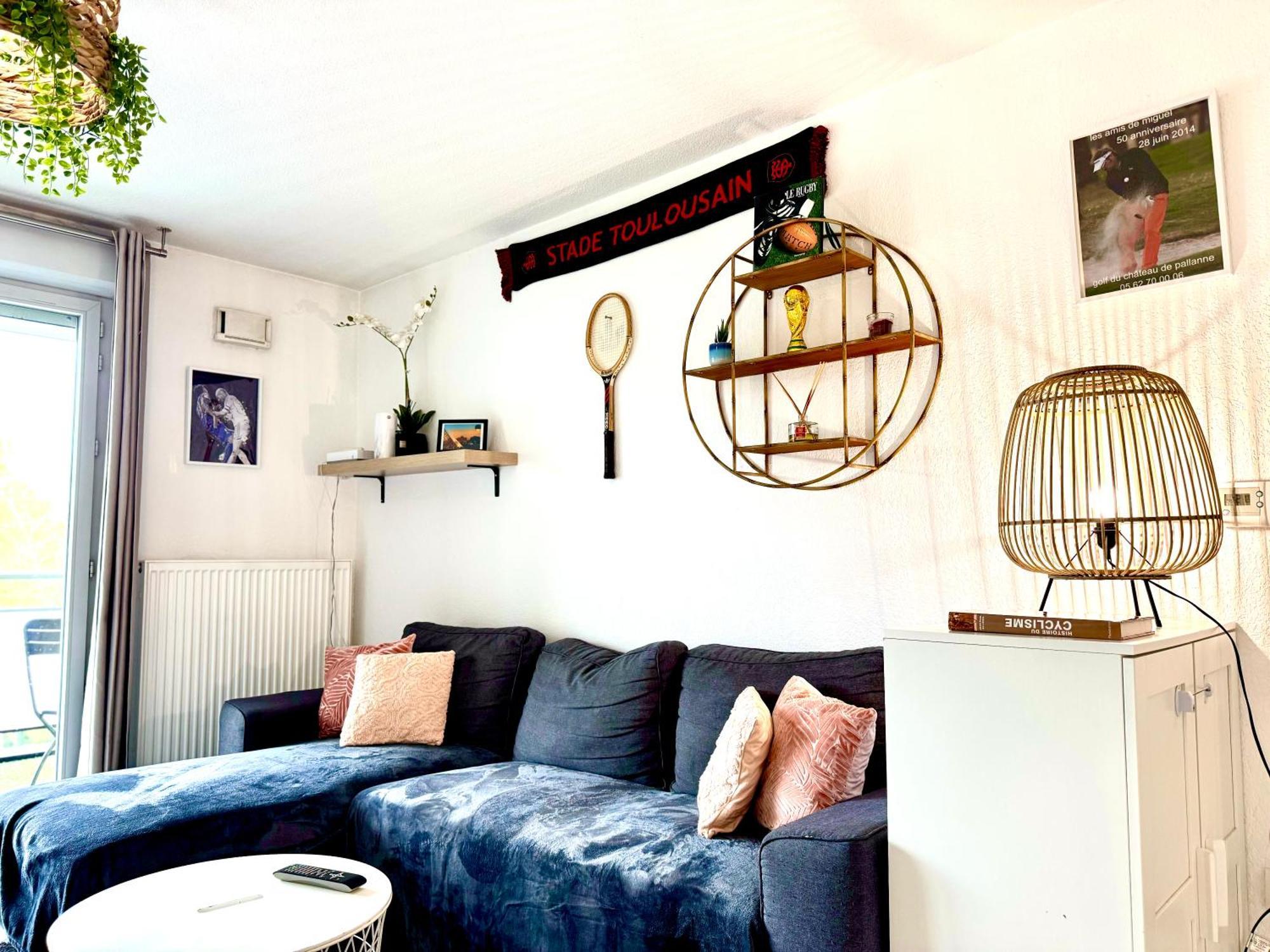 Bel Appartement T3 de 60m2 avec Parking, Terrasse, proche du Métro et du Périph Toulouse Extérieur photo