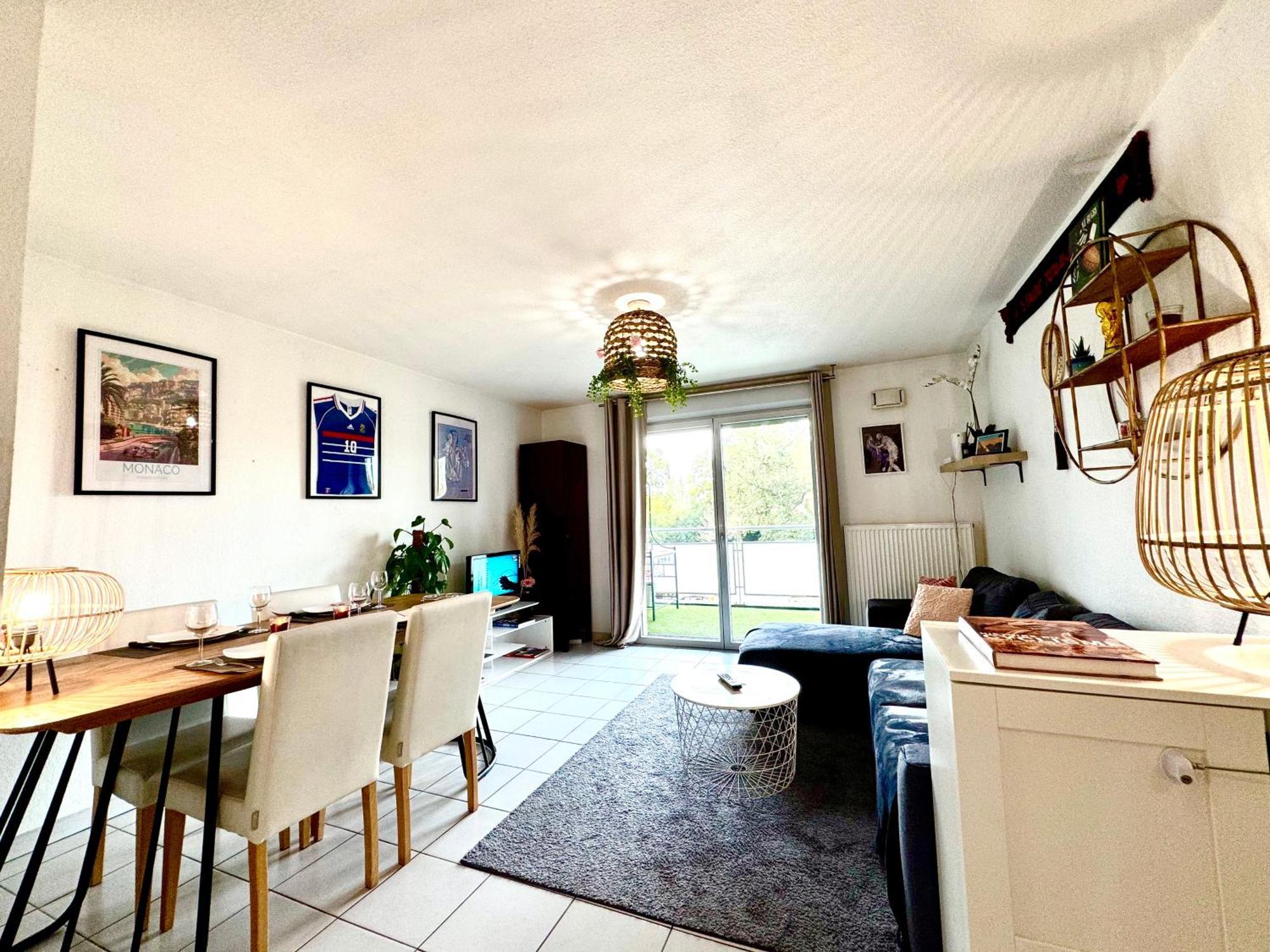 Bel Appartement T3 de 60m2 avec Parking, Terrasse, proche du Métro et du Périph Toulouse Extérieur photo