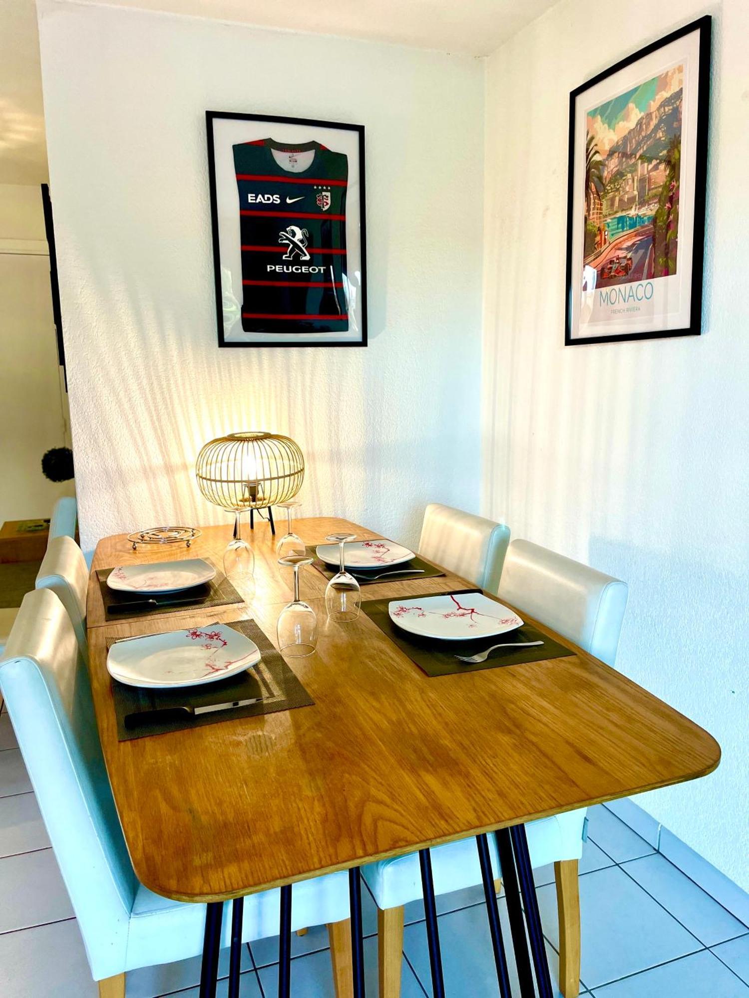 Bel Appartement T3 de 60m2 avec Parking, Terrasse, proche du Métro et du Périph Toulouse Extérieur photo