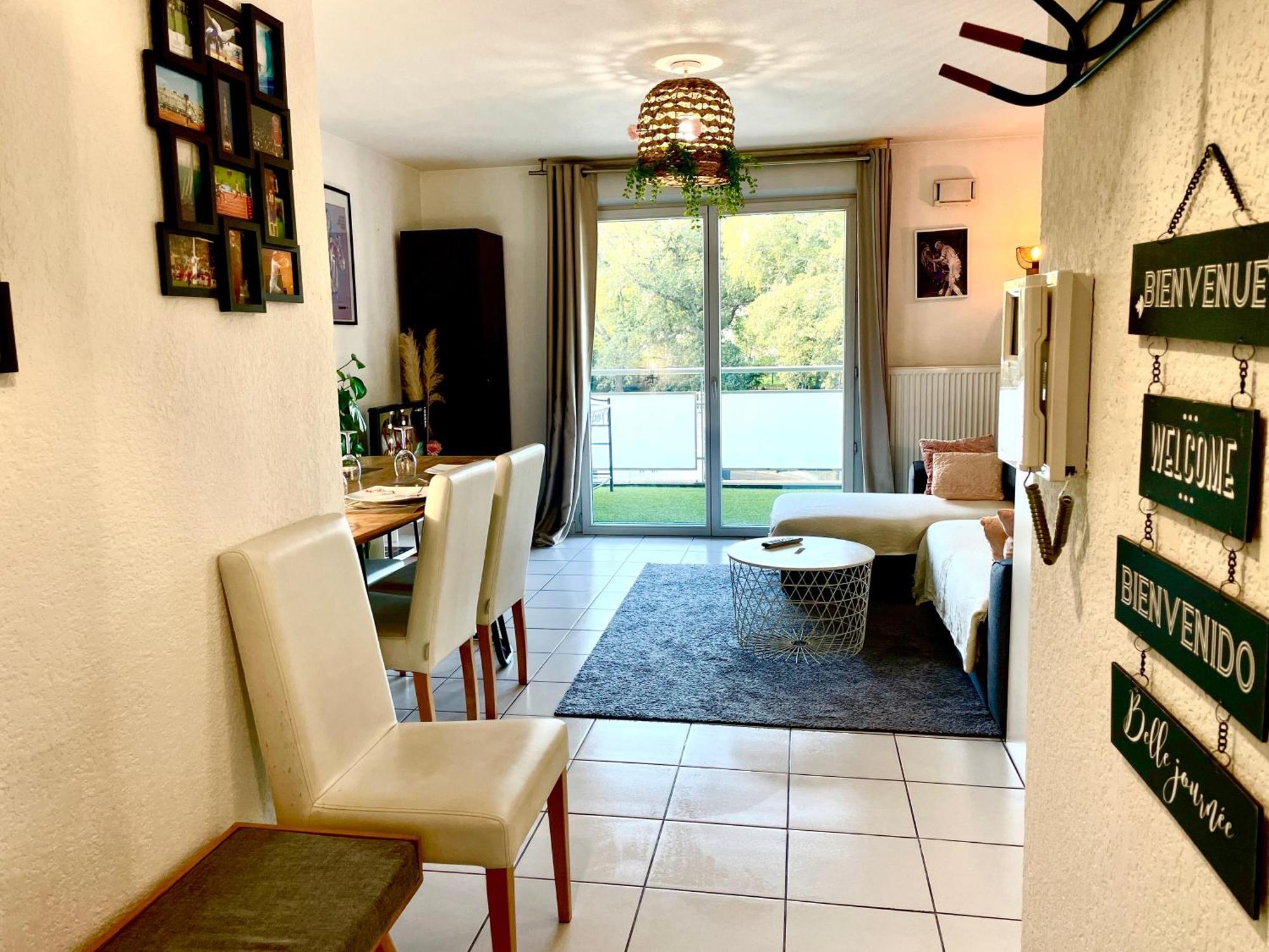 Bel Appartement T3 de 60m2 avec Parking, Terrasse, proche du Métro et du Périph Toulouse Extérieur photo