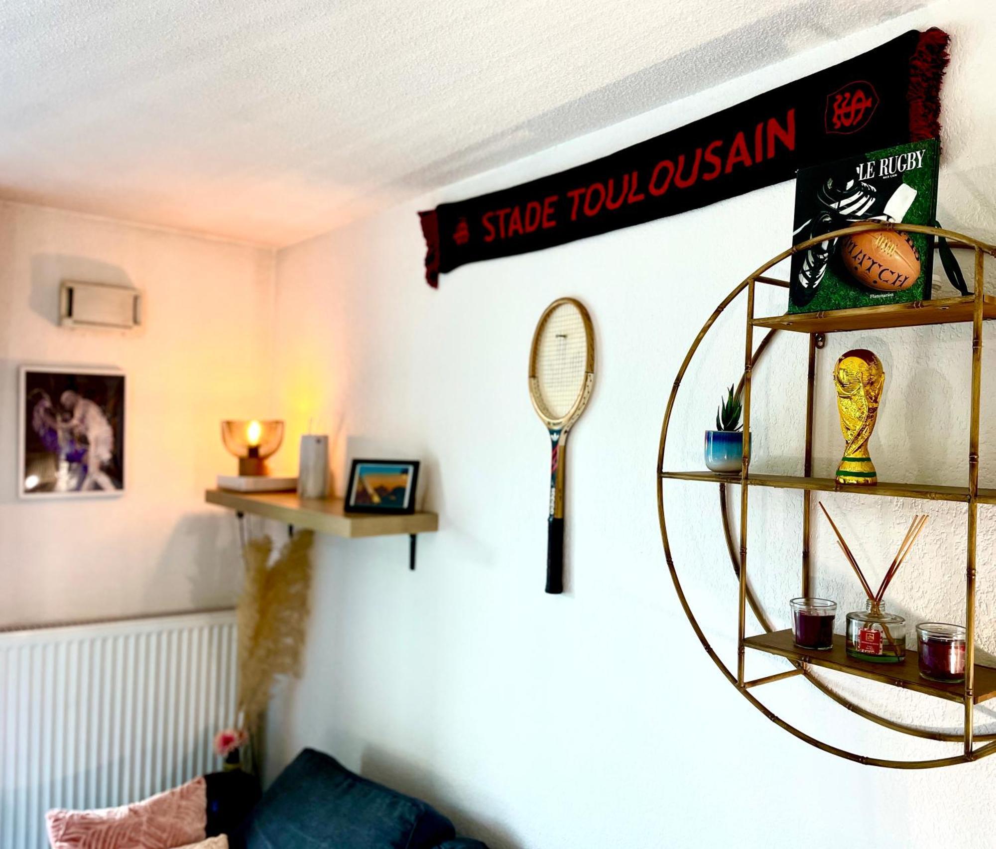 Bel Appartement T3 de 60m2 avec Parking, Terrasse, proche du Métro et du Périph Toulouse Extérieur photo