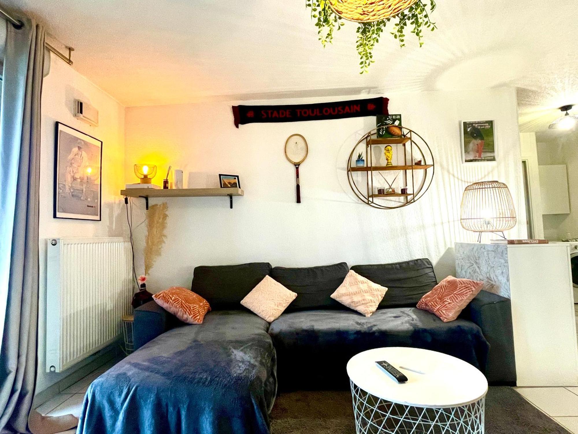Bel Appartement T3 de 60m2 avec Parking, Terrasse, proche du Métro et du Périph Toulouse Extérieur photo