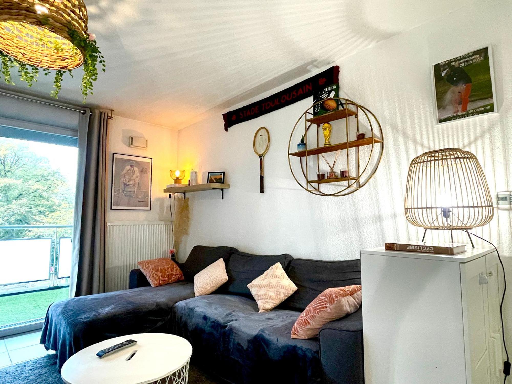 Bel Appartement T3 de 60m2 avec Parking, Terrasse, proche du Métro et du Périph Toulouse Extérieur photo